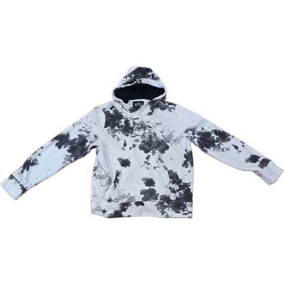 Hollister Other - Hollister Must-Have Collection Mens Tie Dye Hoodie White‎ Black Size Medium